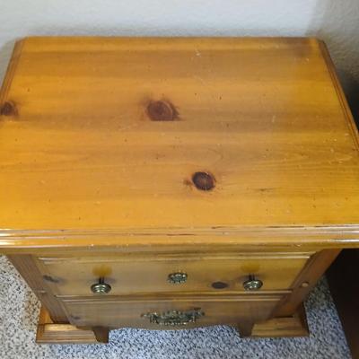 Knotty Pine Nightstand