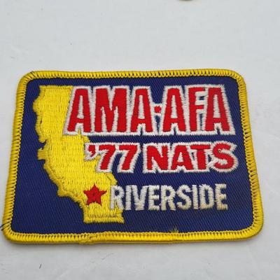 70's to 90's Embroidered Patches Model Aviation