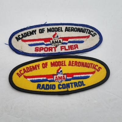 70's to 90's Embroidered Patches Model Aviation