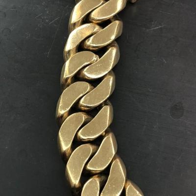 Gold Bracelet 10 k 9 in 67.3 g