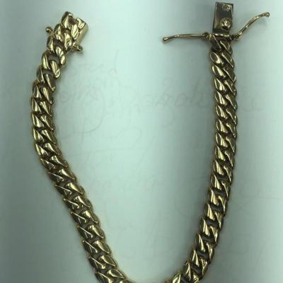 Gold Bracelet 14 k 38.8g