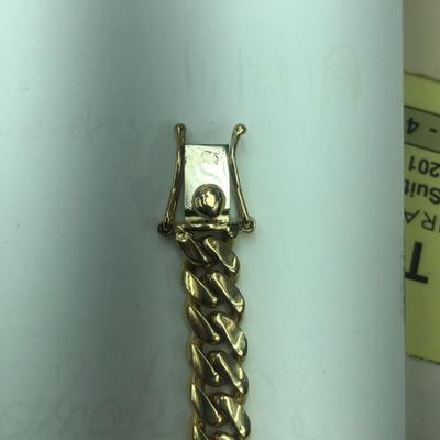 Gold Bracelet 14 k 38.8g