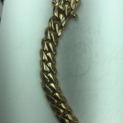 Gold Bracelet 14 k 38.8g