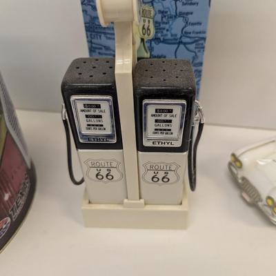 Automobile Collection Tins & Salt & Pepper Shakers