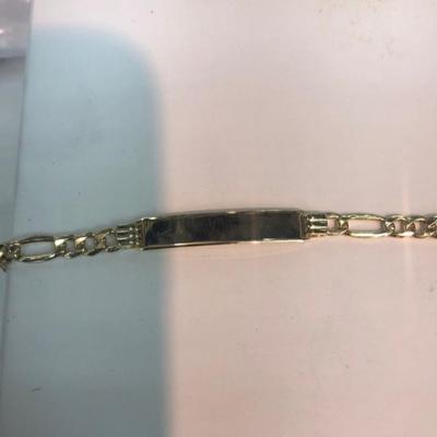 Gold Bracelet 14 k size 8 16.2 g