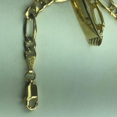 Gold Bracelet 14 k size 8 16.2 g