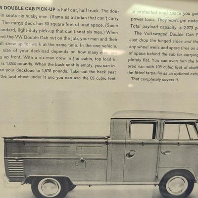 Volkswagen Beetle/VW Double Car Pick-Up