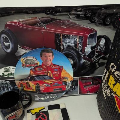NASCAR Memorabilia Alan Kulwicki Bill Elliott Davey Allison