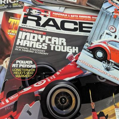 Automobile Magazines Car & Driver Speedway Street Scene
