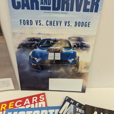 Automobile Magazines Car & Driver Speedway Street Scene