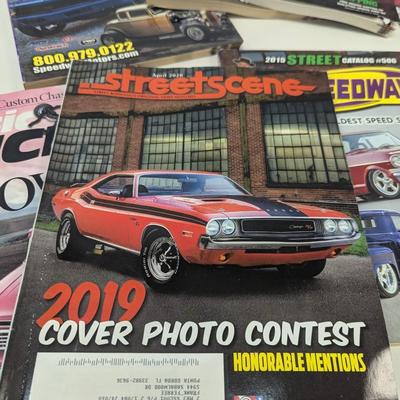 Automobile Magazines Car & Driver Speedway Street Scene