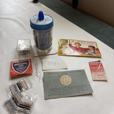 Assortment of needles