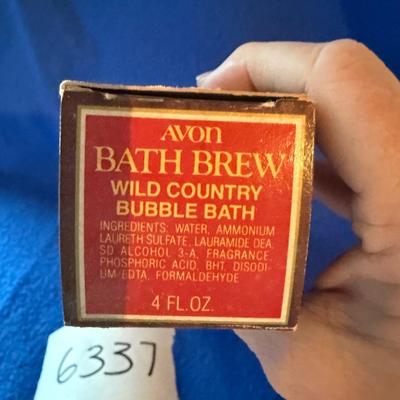 Wild country bubble bath