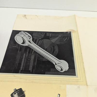 Duesenberg Motors Vintage 1930's Foldout Brochure