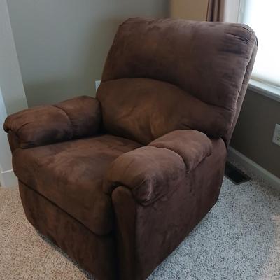 3-way Rocker Recliner Flat Suede Chocolate