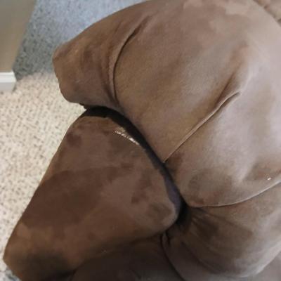 3-way Rocker Recliner Flat Suede Chocolate