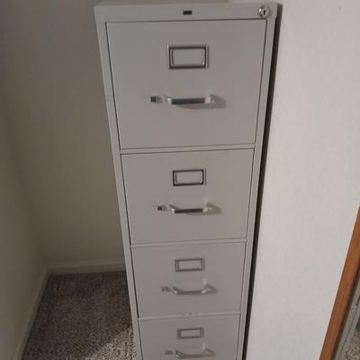 Metal 4 drawer Hon File cabinet