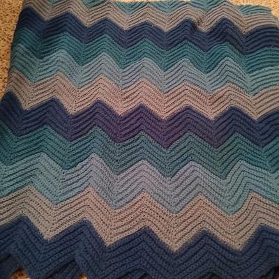 Brand new Sunbeam cuddle-up Heated throw with homemade Afghan