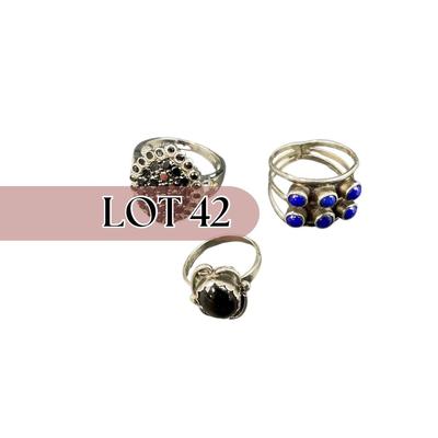-42- FINE JEWELRY | Sterling Rings