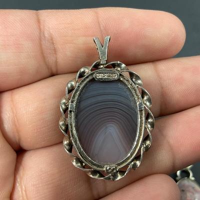 -44- FINE JEWELRY | Sterling Pendants & Brooch