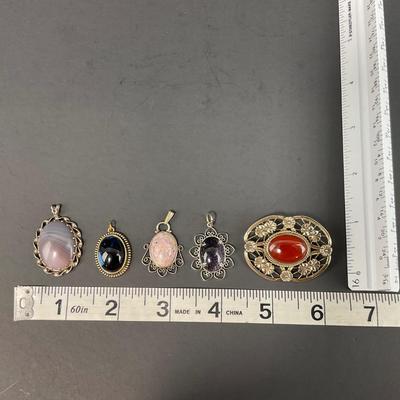 -44- FINE JEWELRY | Sterling Pendants & Brooch