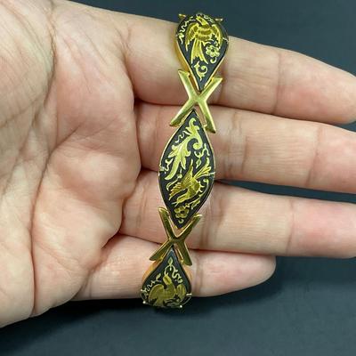 -55- JEWELRY | Assorted Damascene Pieces