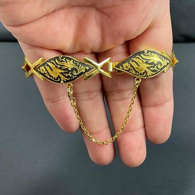 -55- JEWELRY | Assorted Damascene Pieces