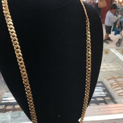 Gold Chain 28 in 14 k 144.2g