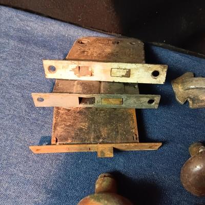 OLD DOOR HARDWARE AND KNOBS