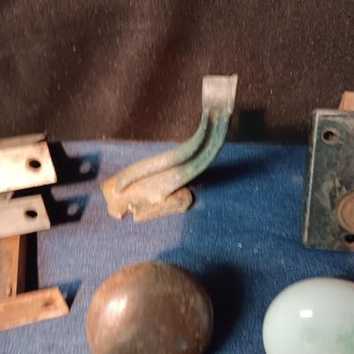 OLD DOOR HARDWARE AND KNOBS