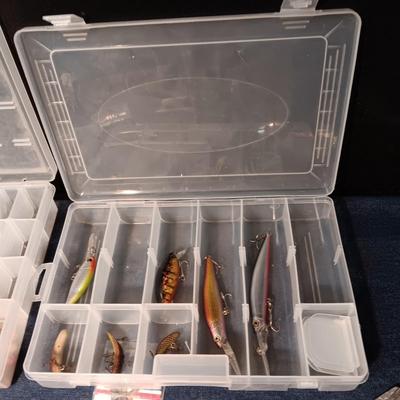 FISHING LURES/TACKLE, 1961 SHAKESPEARE CRITERION AND ORGANIZERS