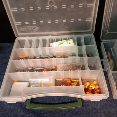 FISHING LURES/TACKLE, 1961 SHAKESPEARE CRITERION AND ORGANIZERS