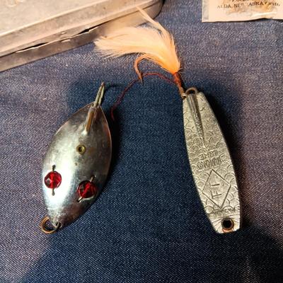 FISHING LURES/TACKLE, 1961 SHAKESPEARE CRITERION AND ORGANIZERS