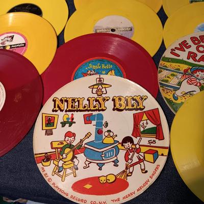 CHILDREN'S VINTAGE 45's RECORDS