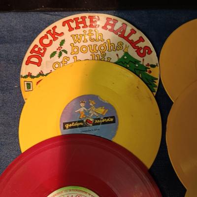 CHILDREN'S VINTAGE 45's RECORDS