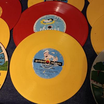 CHILDREN'S VINTAGE 45's RECORDS