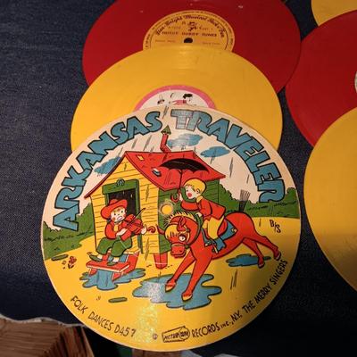 CHILDREN'S VINTAGE 45's RECORDS