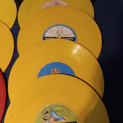 CHILDREN'S VINTAGE 45's RECORDS
