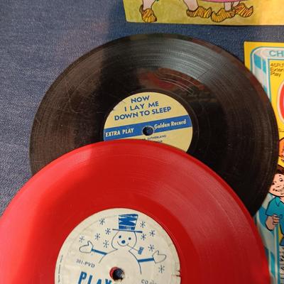 CHILDREN'S VINTAGE 45's RECORDS