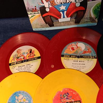 CHILDREN'S VINTAGE 45's RECORDS
