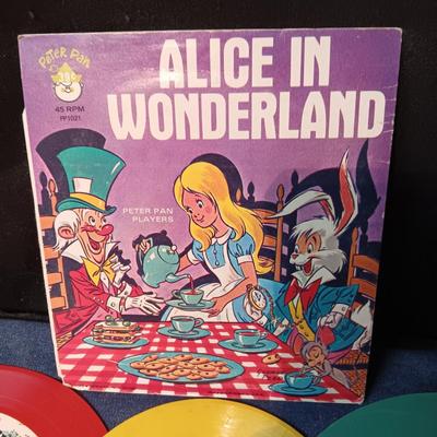 CHILDREN'S VINTAGE 45's RECORDS