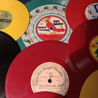 CHILDREN'S VINTAGE 45's RECORDS