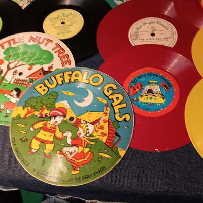 CHILDREN'S VINTAGE 45's RECORDS