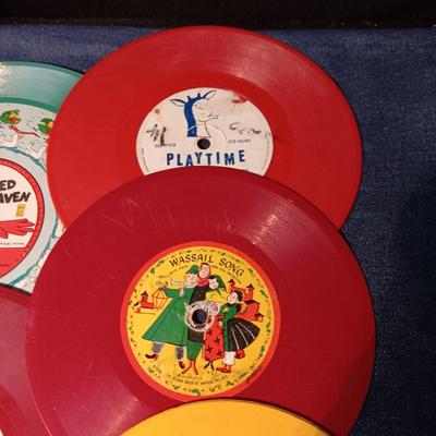 CHILDREN'S VINTAGE 45's RECORDS