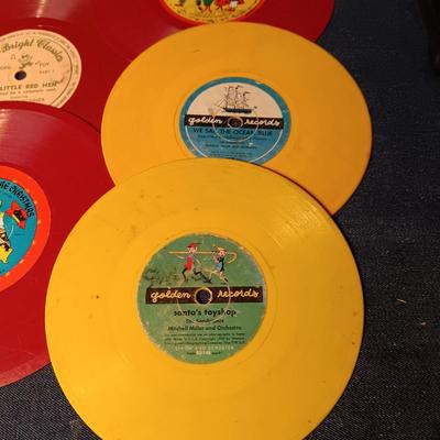 CHILDREN'S VINTAGE 45's RECORDS