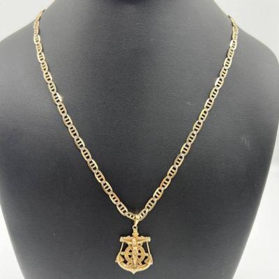 Gold necklace 10 k