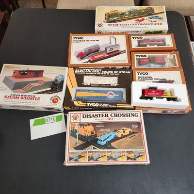 Ho Scale Train Lot Tyco Bachmann Cars Crossing Sound Box Car