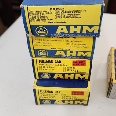 AHN HO Trains Lot Baltimore & Ohio Erie Lackawanna V.& T. C.N.W.