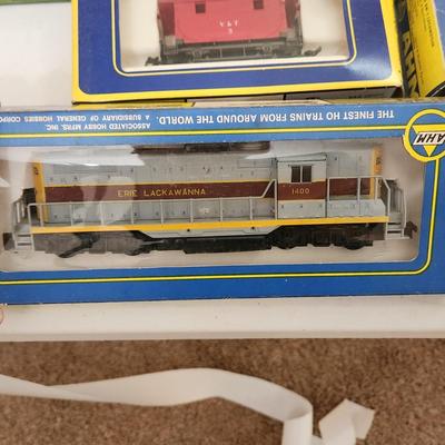 AHN HO Trains Lot Baltimore & Ohio Erie Lackawanna V.& T. C.N.W.