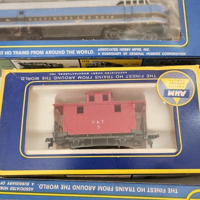 AHN HO Trains Lot Baltimore & Ohio Erie Lackawanna V.& T. C.N.W.